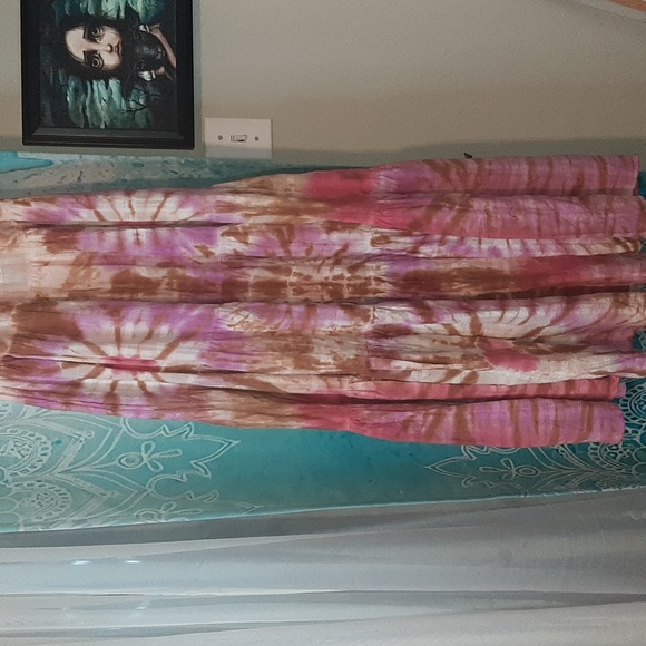 Young fabulous and broke  tie dye dress - Picture 3 of 4